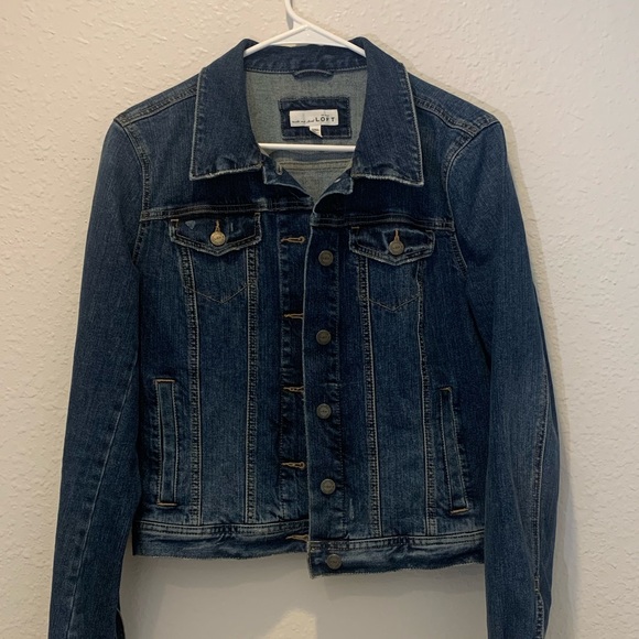 LOFT Jackets & Blazers - Ann Taylor LOFT Denim Jean Jacket Size M